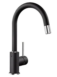 Смеситель Blanco Mida-S Silgranit (антрацит) (521455)