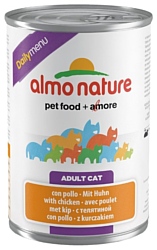 Almo Nature (0.4 кг) 24 шт. DailyMenu Adult Cat Chicken