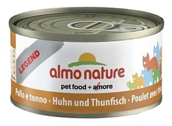 Almo Nature Legend Adult Cat Chicken and Tuna (0.07 кг) 12 шт.