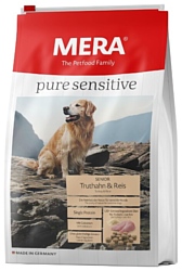 Mera (4 кг) Pure Sensitive Seniorс индейкой и рисом для пожилых собак
