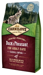Carnilove Carnilove Duck & Pheasant for adult cats (6 кг)
