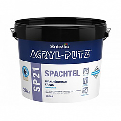 Шпатлевка Sniezka Acryl-Putz SP21 Spachtel 15 кг (белый)