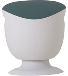 Chair Meister Tulip (белый пластик, серый)