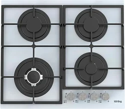 Газовая варочная панель Korting HGG 6734 CTW Газовая варочная панель Korting HGG 6734 CTW