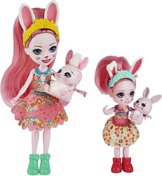 Mattel Enchantimals Сестрички с питомцами Бри и Беделия Кроля HCF84