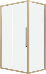Душевой уголок Grossman Cosmo 120x80x195 120.K33.02.1280.32.00 (золото сатин/прозрачное стекло)