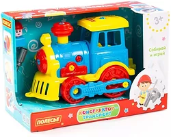 Конструктор Полесье Паровоз 84842