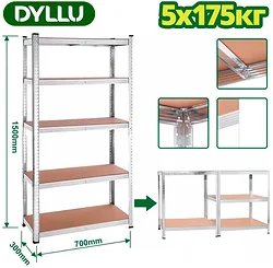 Стеллаж Dyllu DTTS1A73 Стеллаж Dyllu DTTS1A73