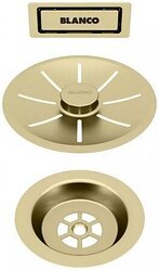 Сливная решетка Blanco 203476 (satin gold) Сливная решетка Blanco 203476 (satin gold)