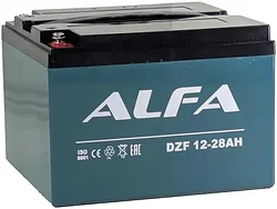 Тяговый аккумулятор ALFA DZF 12-28 M5 (28Ah)