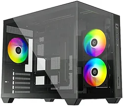 Корпус для компьютера ID-Cooling View 500 ARGB (черный)