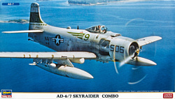 Hasegawa Штурмовик AD-6/7 Skyraider Combo