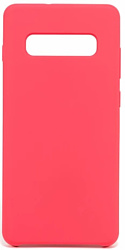 Case Liquid для Samsung Galaxy S10 plus (розово-красный)