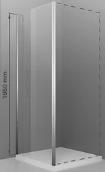 Душевая перегородка RGW Z-050-2 352205208-21 80 (хром/матовое-сатинат стекло) Душевая перегородка RGW Z-050-2 352205208-21 80 (хром/матовое-сатинат стекло)