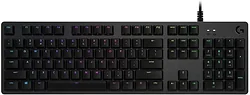 Клавиатура Logitech G512 Carbon GX Red нет кириллицы