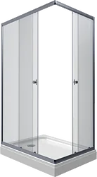 Triton Вента Хром А1 100х80 (прозрачное стекло)