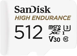 Карта памяти SanDisk High Endurance microSDXC SDSQQNR-512G-GN6IA 512GB