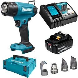 Промышленный фен Makita DHG181RT1J (с 1-им АКБ, кейс)