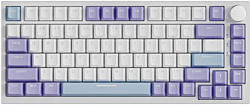Клавиатура Ajazz AK820 white/violet, Ajazz Sea Salt