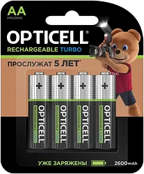 Opticell Turbo Rechargeable AA (4 шт) Opticell Turbo Rechargeable AA (4 шт)