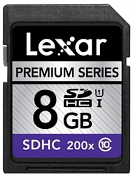Lexar Premium 200x SDHC UHS Class 1 8GB