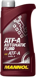 Трансмиссионное масло Mannol ATF-A Automatic Fluid 1л Трансмиссионное масло Mannol ATF-A Automatic Fluid 1л