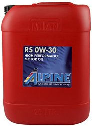 Alpine RS 0W-30 20л