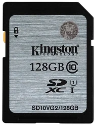 Карта памяти Kingston SD10VG2/128GB