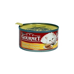 Gourmet (0.195 кг) 24 шт. Кусочки в паштете с Курицей и почками