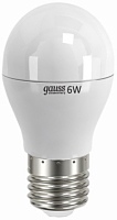 Gauss LED ELEMENTARY G45 6W 4100K E27 53226