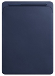 Apple Leather Sleeve for 12.9 iPad Pro Midnight Blue (MQ0T2)