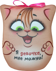 Союз производителей игрушек Антистрессовая игрушка "Кошка открытка" мини 18асо02мив-1