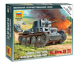 Звезда Немецкий легкий танк "PZ.KPFW.38" (T)