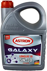 Моторное масло Astron Galaxy LOW SAP 5W-30 4л