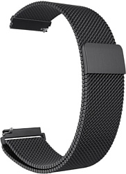 Rumi Milanese loop металлический 18 мм (черный)