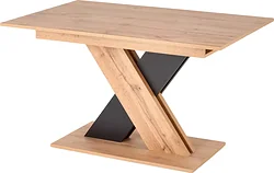 Кухонный стол Halmar Xarelto 130 (дуб вотан/черный)