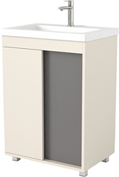 Тумба под умывальник Дабер 013 Тобага/Эридан 80 Т13.8Т.0.19 (бежевый/серый) Тумба под умывальник Дабер 013 Тобага/Эридан 80 Т13.8Т.0.19 (бежевый/серый)