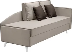 Тахта Mio Tesoro Альфа 800 правая (Velutto 18/Velutto 24/белый) Тахта Mio Tesoro Альфа 800 правая (Velutto 18/Velutto 24/белый)