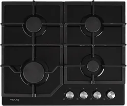 Газовая варочная панель YOUQ YQHG 60400GC01 BL Газовая варочная панель YOUQ YQHG 60400GC01 BL