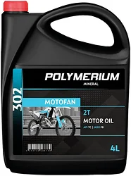 Моторное масло Polymerium Motofan 302 2T 1л