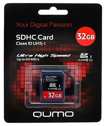 Qumo SDHC Card Class 10 UHS-I U1 32GB