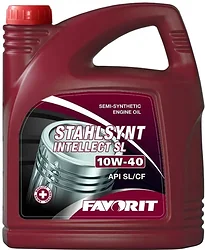 Моторное масло Favorit Stahlsynt Intellect SL 10W-40 5л