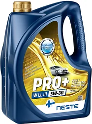 Моторное масло Neste Pro+ W LL-III 5W-30 4л Моторное масло Neste Pro+ W LL-III 5W-30 4л