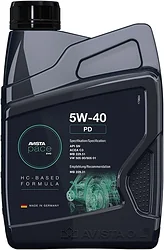 Моторное масло Avista Pace Evo PD 5W-40 4л