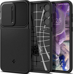 Spigen Optik Armor для Galaxy S23 ACS05733 (черный)