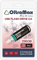 USB Flash Drive OltraMax 230 256GB (черный) USB Flash Drive OltraMax 230 256GB (черный)