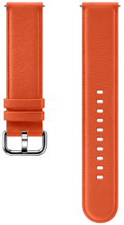 Samsung кожаный для Galaxy Watch Active2/Watch 42mm (оранжевый)