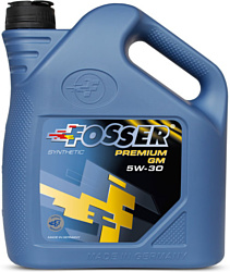 Моторное масло Fosser Premium GM 5W-30 5л