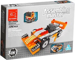Keyixing Спорткар 3 в 1 1552098