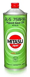 Трансмиссионное масло Mitasu MJ-410 GEAR OIL GL-5 75W-90 100% Synthetic 1л